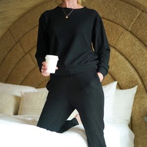 CJLA Waffle Lounge Set